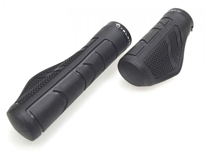 VELOTECH ERGONOMIKUS MARKOLAT [95 mm / 135 mm] [FEKETE]