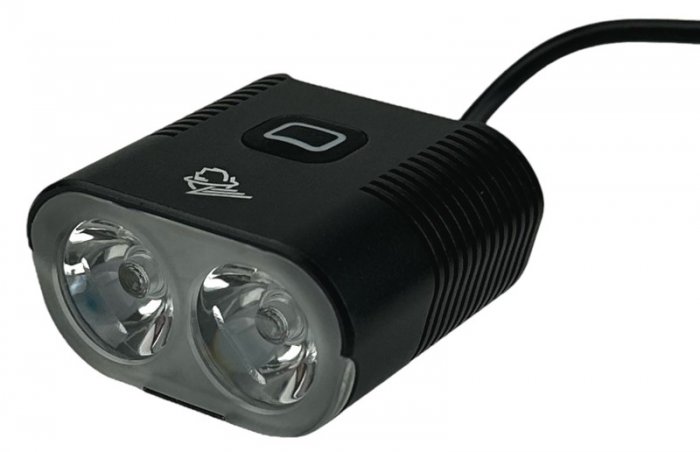 VELOTECH PRO 1500 LUMEN - KÜLSŐ AKKUMULÁTOROS ELSŐ LÁMPA USB