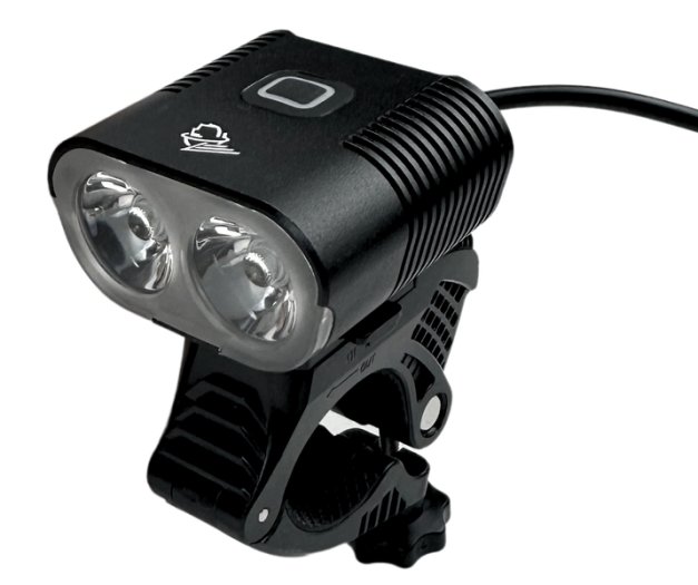VELOTECH PRO 1500 LUMEN - KÜLSŐ AKKUMULÁTOROS ELSŐ LÁMPA USB