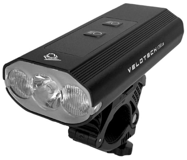 VELOTECH PRO 1200 LUMEN - ELSŐ LÁMPA USB