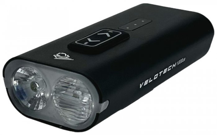 VELOTECH PRO 1000 LUMEN - ELSŐ LÁMPA USB