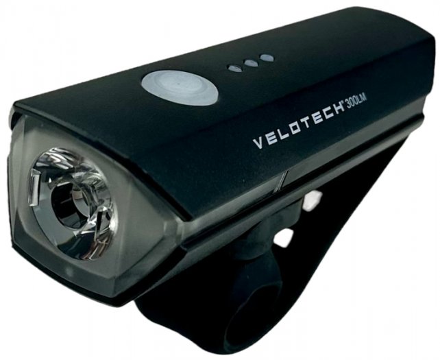 VELOTECH [USB] ELSŐ LÁMPA [300 lumen]