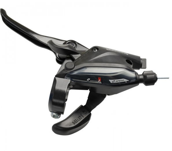 SHIMANO ST-EF505 BAL - 2 SEBESSÉGES FÉKVÁLTÓKAR, HIDRAULIKUS TÁRCSAFÉKHEZ