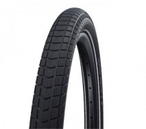 SCHWALBE SUPER MOTO-X HS439 KÜLSŐ [20x4,0] [FEKETE, REFLEX CSÍKKAL]