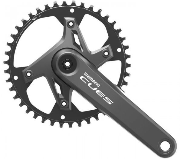 SHIMANO FC-U6000-1 CUES 1x9/10/11SEB. INTEGRÁLT TENGELYES HAJTÓMŰ [42/175]