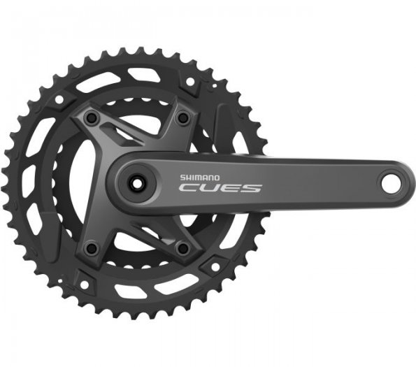 SHIMANO FC-U6000-2 CUES 2x9/10 SEB. INTEGRÁLT TENGELYES HAJTÓMŰ [46-30/175]