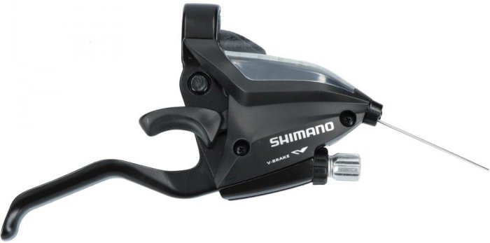 SHIMANO [ST-EF500-2] FÉKVÁLTÓKAR [2 UJJAS] [JOBB 7 SEBESSÉGES - FEKETE] - DOBOZOS