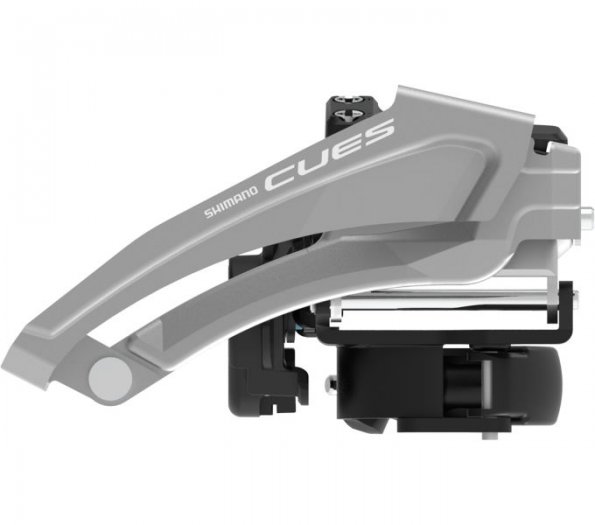 SHIMANO CUES LINKGLIDE FD-U4010 ALSÓ BILINCSES, 2X9,  ELSŐ VÁLTÓ