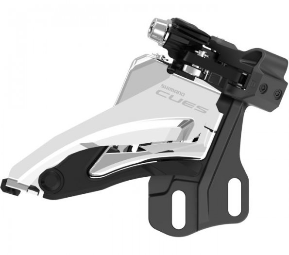 SHIMANO CUES LINKGLIDE FD-U6000E, E-TYPE 2X10/11 SEB. ELSŐ VÁLTÓ - SIDE SWING