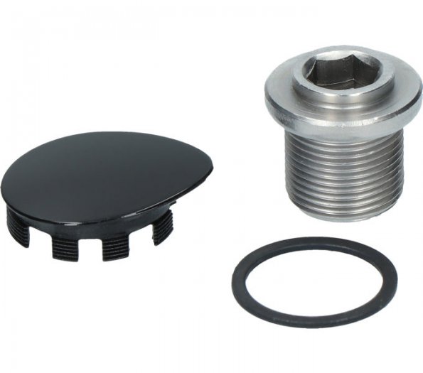 SHIMANO CLARIS [FC-2450] HAJTÓKAR RÖGZÍTŐ CSAVAR ÉS KUPAK (FEKETE)