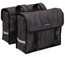 NEW LOOXS KERÉKPÁROS TÁSKA FIORI DUPLA ALMA [FEKETE] [30 liter] [2 x 37 x 12,5 x 33 cm] - KIFUTÓ TERMÉK