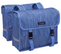 NEW LOOXS KERÉKPÁROS TÁSKA FIORI DUPLA ALMA [KÉK] [30 liter] [2 x 37 x 12,5 x 33 cm] - KIFUTÓ TERMÉK