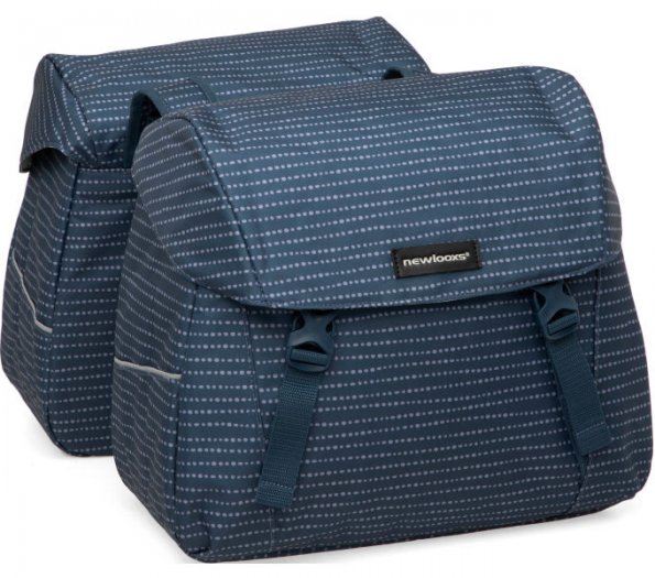 NEW LOOXS KERÉKPÁROS TÁSKA JOLI DUPLA NOMI [KÉK] [37 liter] [2 x 38 x 18 x 30 cm] - KIFUTÓ TERMÉK