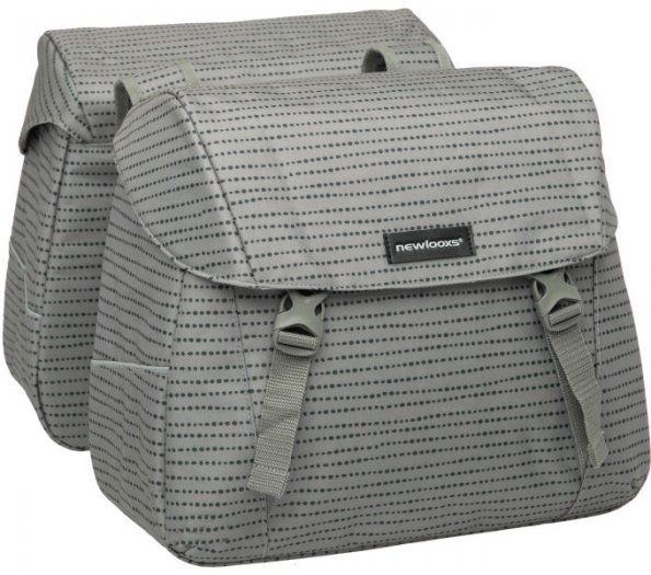 NEW LOOXS KERÉKPÁROS TÁSKA JOLI DUPLA NOMI [SZÜRKE] [37 liter] [2 x 38 x 18 x 30 cm] - KIFUTÓ TERMÉK