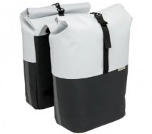 NEW LOOXS  KERÉKPÁROS TÁSKA NYBORG [VILÁGOS SZÜRKE-FEKETE] [34 liter] [2 x 30 x 17 x 37 cm]