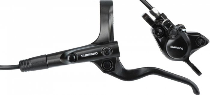 SHIMANO ALTUS [BL-MT201+BR-MT200] MTB/TREKKING HIDRAULIKUS TÁRCSAFÉK SZETT [ELSŐ] [FEKETE]
