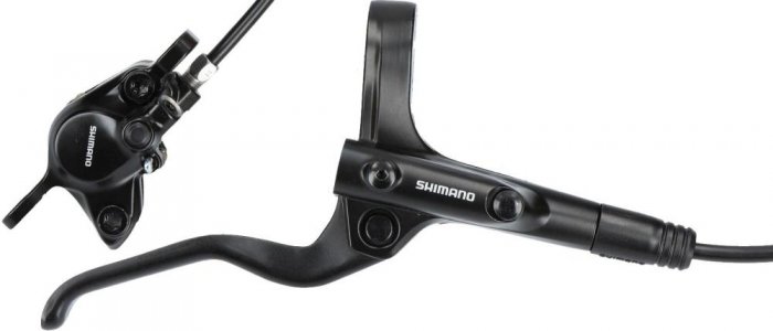 SHIMANO ALTUS [BL-MT201+BR-MT200] MTB/TREKKING HIDRAULIKUS TÁRCSAFÉK SZETT [HÁTSÓ] [FEKETE]