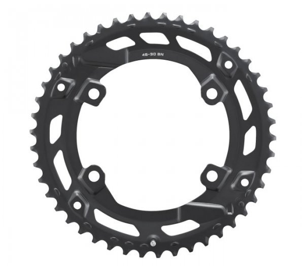 SHIMANO CUES [FC-U6000-2] LÁNCTÁNYÉR [46 FOGÚ] - FEKETE