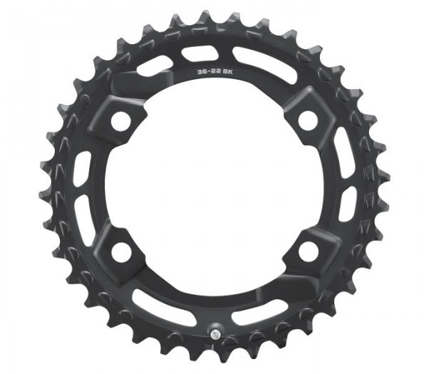 SHIMANO CUES [FC-U6000-2] LÁNCKERÉK [36 FOGÚ] - FEKETE