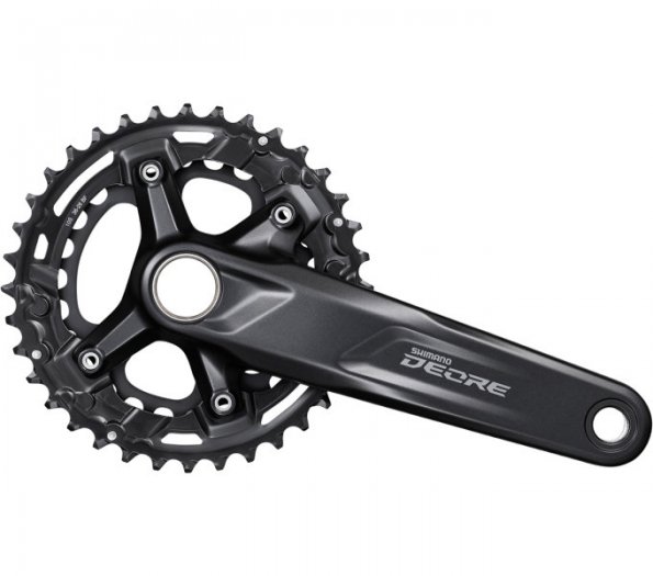 SHIMANO [FC-M4100-2B] DEORE 2X10 SEB. BOOST INTEGRÁLT TENGELYES MTB HAJTÓMŰ [36-26/170] [FEKETE]
