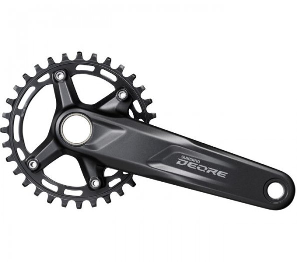 SHIMANO [FC-M5100-1] DEORE 1X10/11 SEB. INTEGRÁLT TENGELYES MTB HAJTÓMŰ [32/175] [FEKETE]