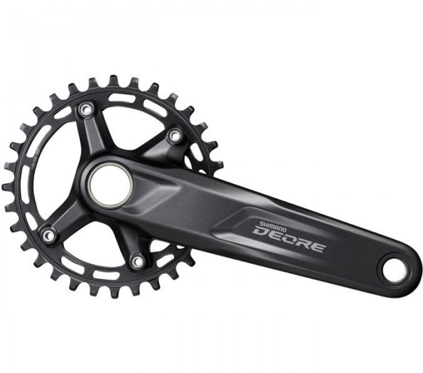 SHIMANO [FC-M5100-1] DEORE 1X10/11 SEB. INTEGRÁLT TENGELYES MTB HAJTÓMŰ [32/170] [FEKETE]