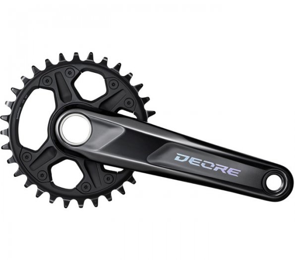 SHIMANO [FC-M6100-1] DEORE 1X12 SEB. INTEGRÁLT TENGELYES MTB HAJTÓMŰ [32/170] [FEKETE]