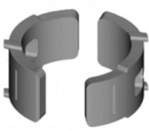 SHIMANO ALIVIO [FD-M4000] ELSŐ VÁLTÓ BILINCS ADAPTER SZETT (28,6 mm)