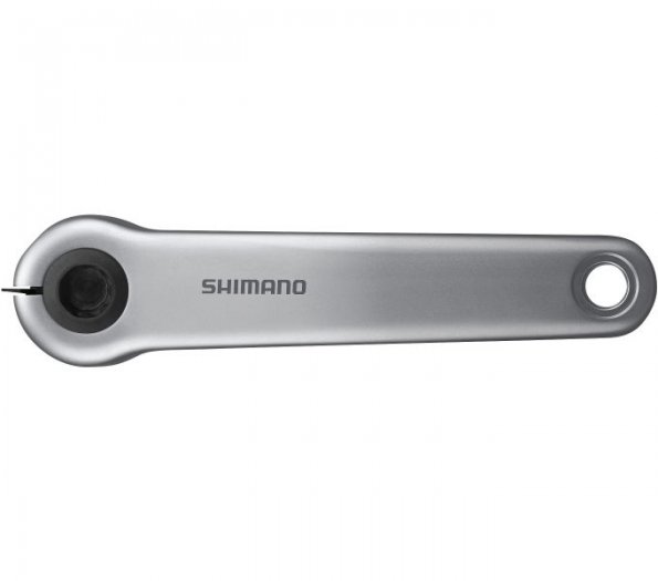 SHIMANO STEPS [FC-E6100] HAJTÓKAR (JOBB OLDALI) - 170 mm - EZÜST