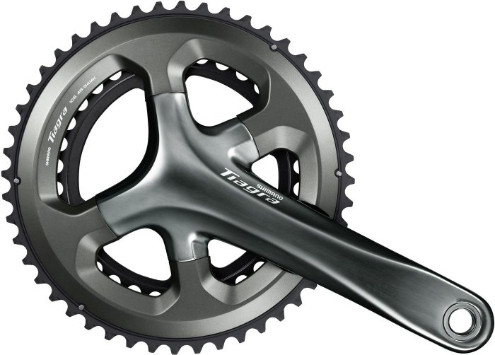 SHIMANO [FC-4700] 2X10 SEB. TIAGRA INTEGRÁLT TENGELYES ORSZÁGÚTI HAJTÓMŰ [48-34/172,5]