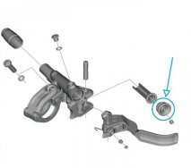 SHIMANO XTR [BL-M9100] FÉKKAR SAPKA