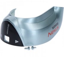 SHIMANO NEXUS [SL-C6000-8] VÁLTÓKAR FOKOZATKIJELZŐ FEDÉL ÉS CSAVAROK - EZÜST