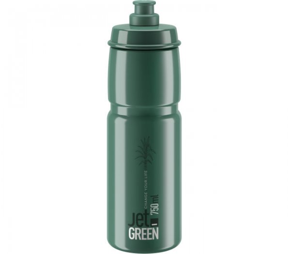 ELITE JET GREEN BIO-ALAPÚ KULACS [950 ml] [SÖTÉTZÖLD-FEHÉR LOGÓ]