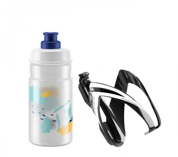 ELITE KULACSTARTÓ SZETT - CEO KULACSTARTÓ + JET KULACS - FEKETE-ÁTLÁTSZÓ-KÉK