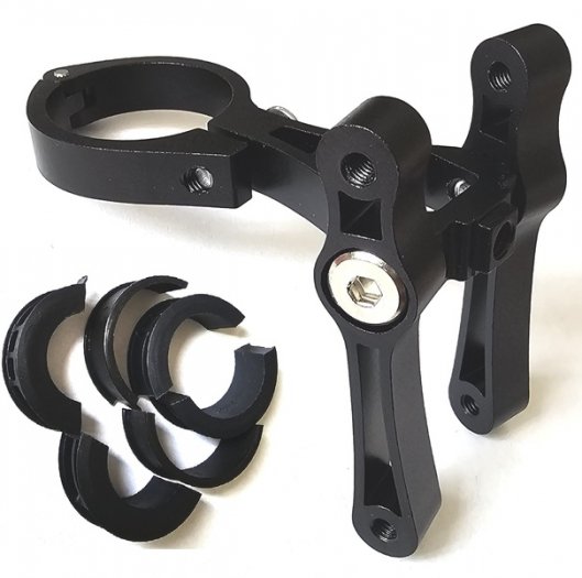 VELOTECH DUPLA KULACSTARTÓ ADAPTER NYEREGCSŐRE, KORMÁNYRA