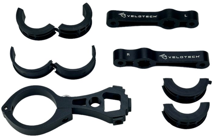 VELOTECH DUPLA KULACSTARTÓ ADAPTER NYEREGCSŐRE, KORMÁNYRA