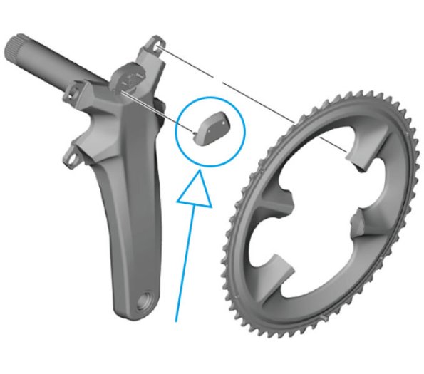 SHIMANO DURA-ACE [FC-R9200-P] HAJTÓMŰ FELSŐ BURKOLAT