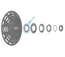 SHIMANO [CS-LG600] KAZETTA TÁVTARTÓ 