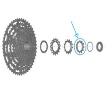 SHIMANO CUES [CS-LG600] 11T LÁNCTÁNYÉR