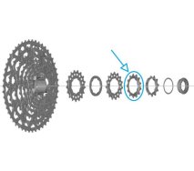 SHIMANO CUES [CS-LG700-11] LÁNCTÁNYÉR [13T]