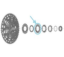 SHIMANO CUES [CS-LG700-11] [15T] LÁNCTÁNYÉR