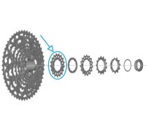 SHIMANO CUES [CS-LG700-11] [17T] LÁNCTÁNYÉR