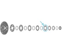 SHIMANO 105 [CS-R7100] KAZETTA LÁNCTÁNYÉR (13T, D Típus)