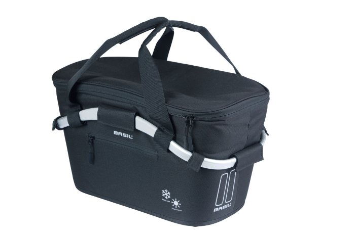 BASIL CLASSIC CARRY ALL ISO HÁTSÓ KOSÁR [MIK 2.0 adapterrel] [FEKETE]
