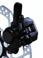 SHIMANO [BR-R317] ORSZÁGÚTI MECHANIKUS TÁRCSAFÉK [FEKETE] - ELSŐ