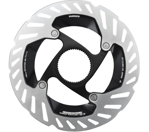 SHIMANO XTR / DURA-ACE [RT-CL900] ICE TECH. FREEZA CENTER LOCK FÉKTÁRCSA [140 mm] - belső fogazású záróanyával