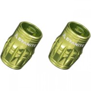 GRANITE JUICY NIPPLE SCHRADER SZELEPSAPKA [ZÖLD]