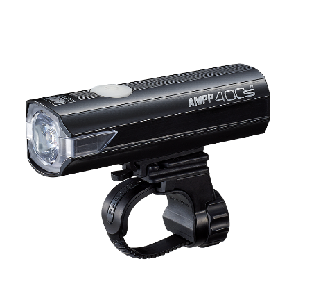 CATEYE LÁMPA ELSŐ AMPP400s HLEL084SRC 4FUNK/1LED USB TÖLT 400 LUMEN