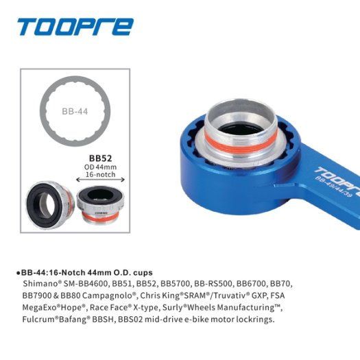 TOOPRE KÖZÉPRÉSZHEZ KULCS - 6IN1