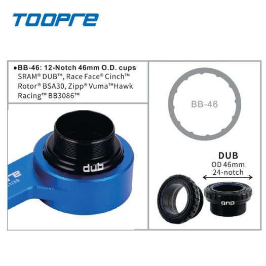 TOOPRE KÖZÉPRÉSZHEZ KULCS - 6IN1